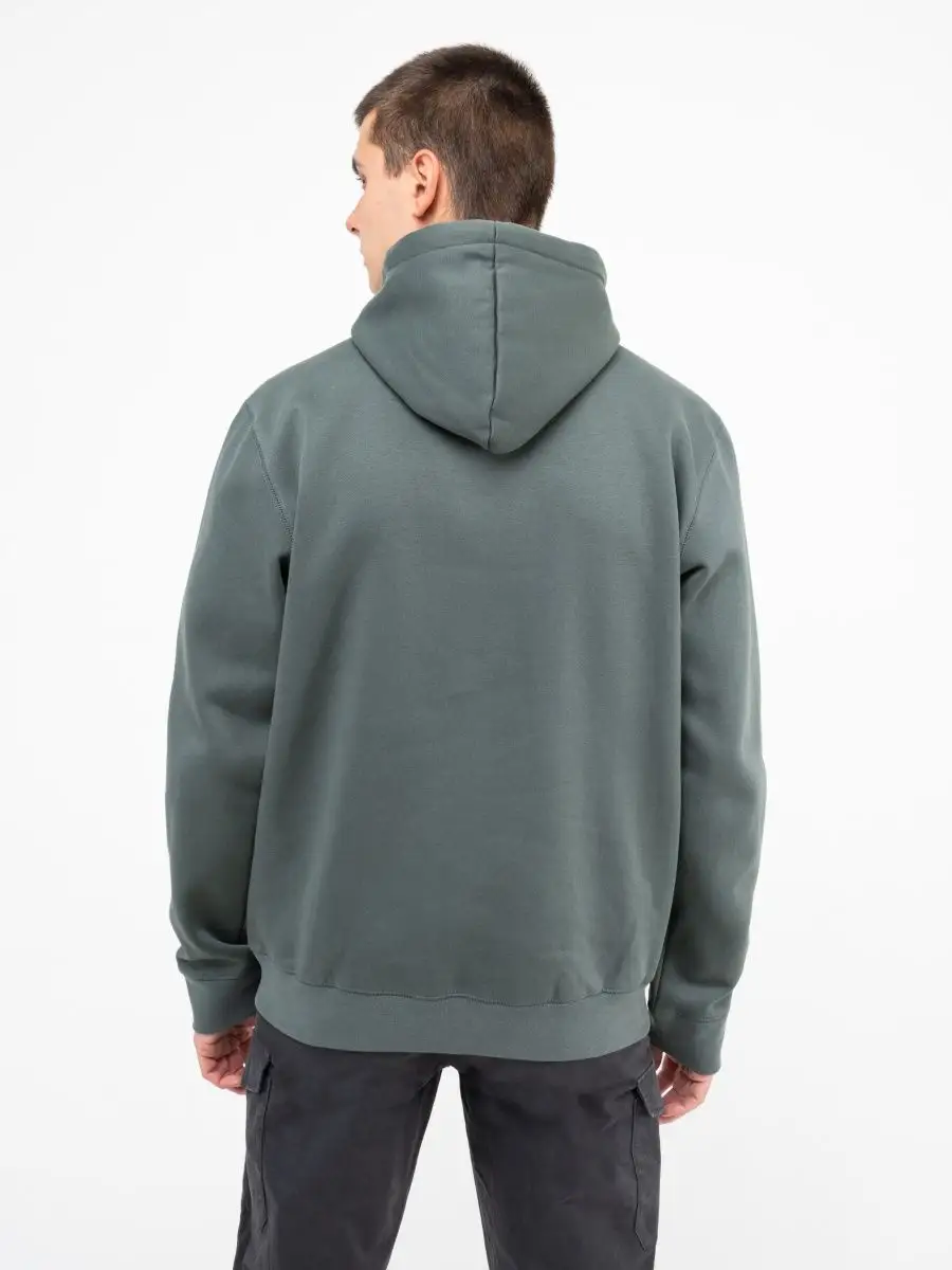 Худи / Толстовка "Derby" (Mid Grey) Vintage Industries