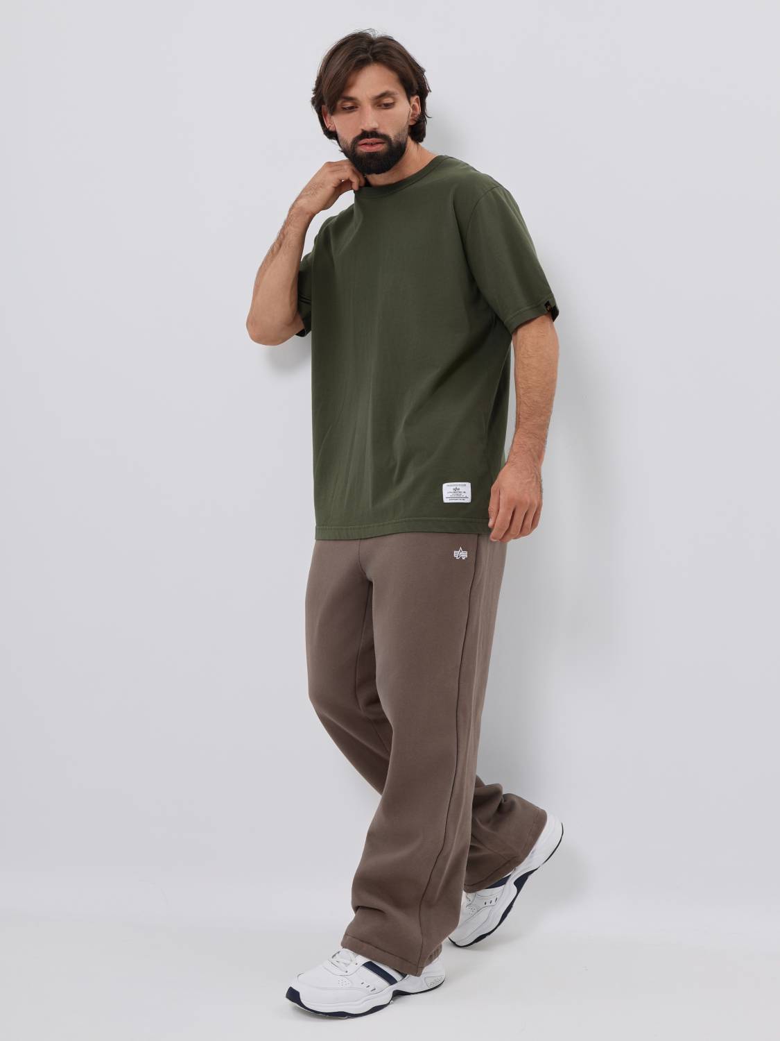 Футболка "Essential Tee Gen II" (Olive) Alpha Industries