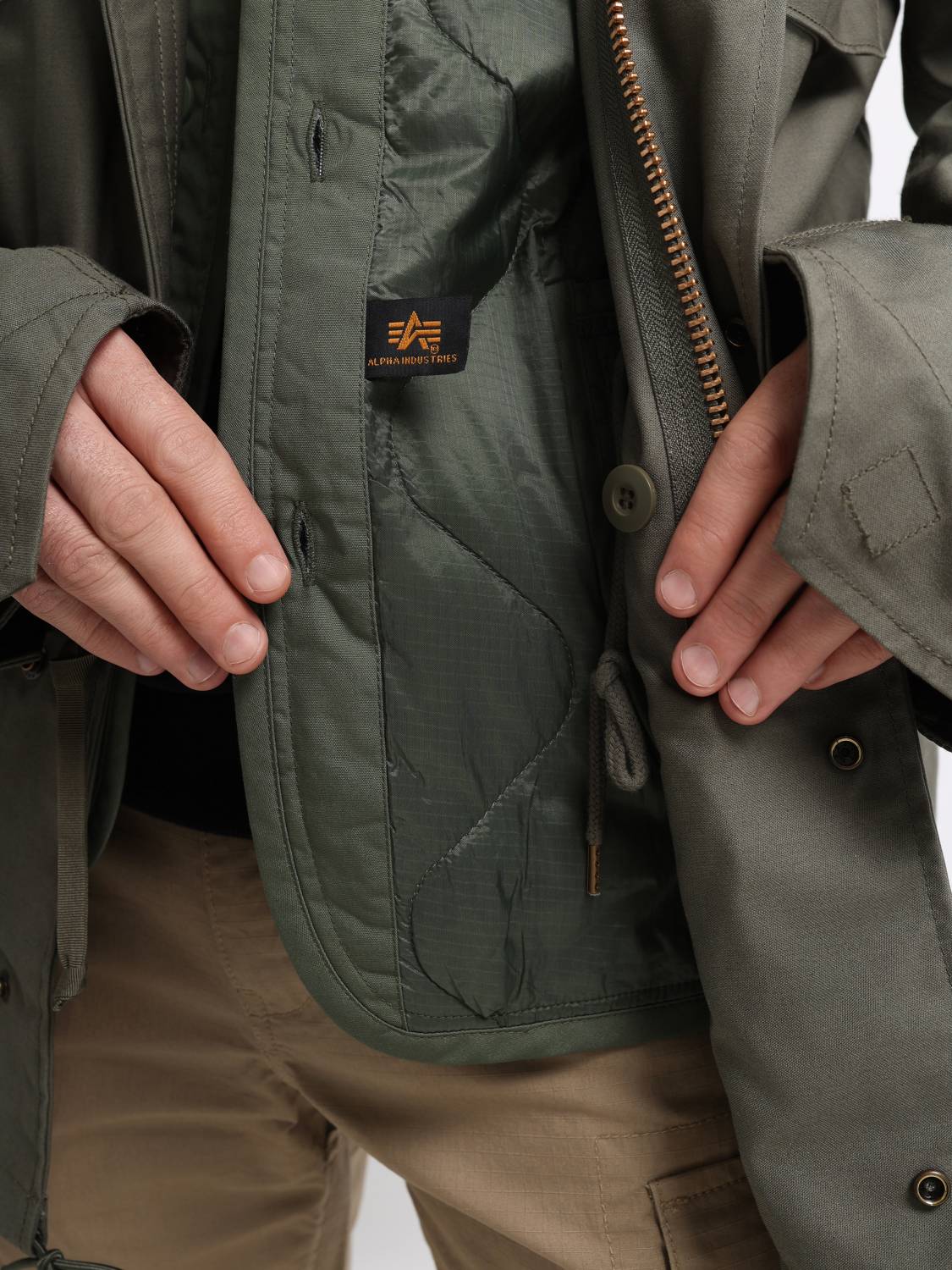 Подстежка / Лайнер утепленный мужской "ALS/92" (Olive) Alpha Industries