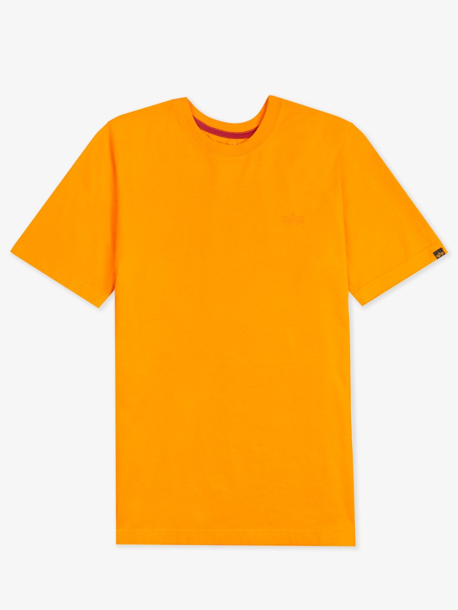 Футболка "Small Logo II" (Emergency Orange) Alpha Industries