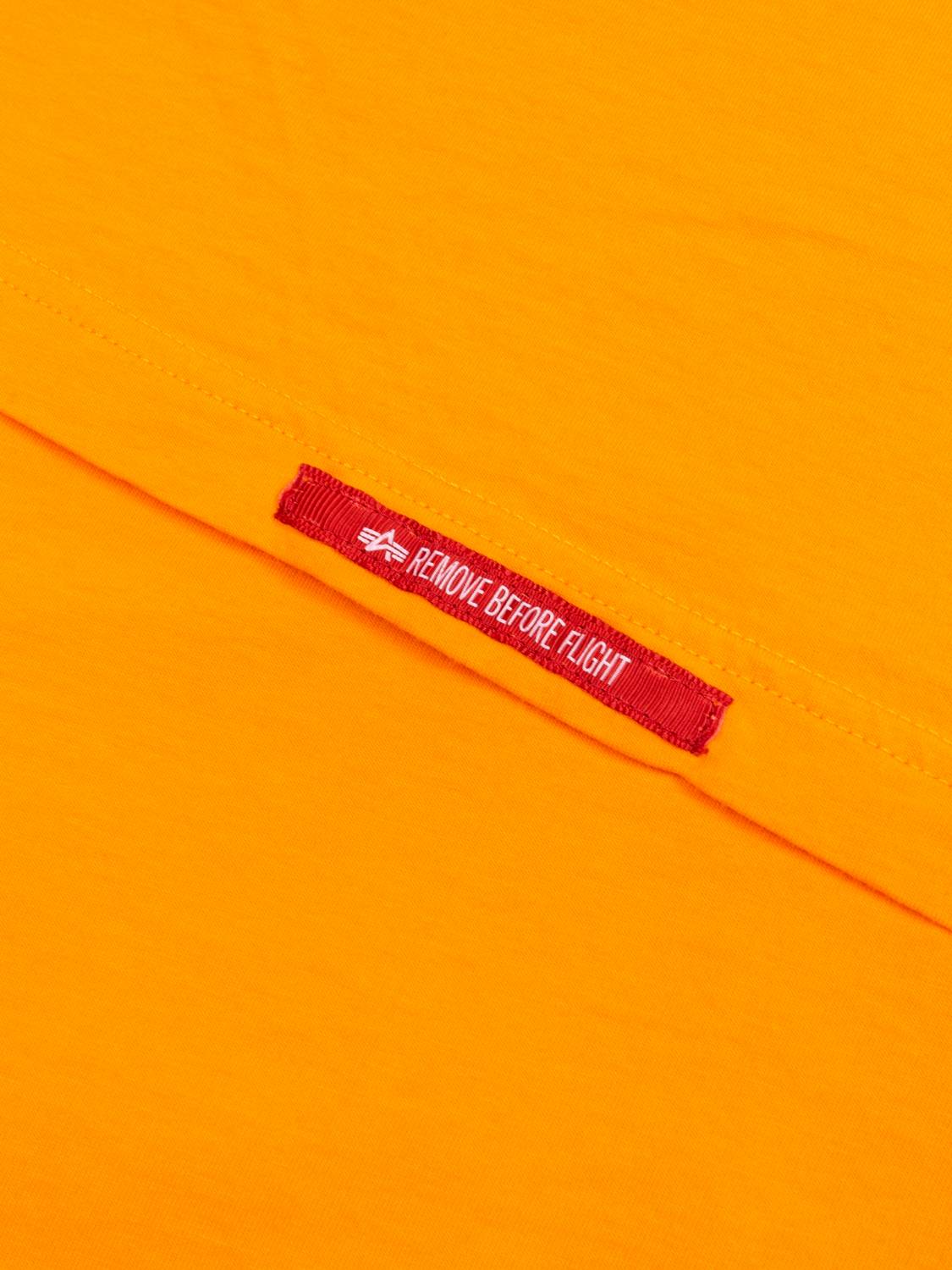 Футболка "Small Logo II" (Emergency Orange) Alpha Industries