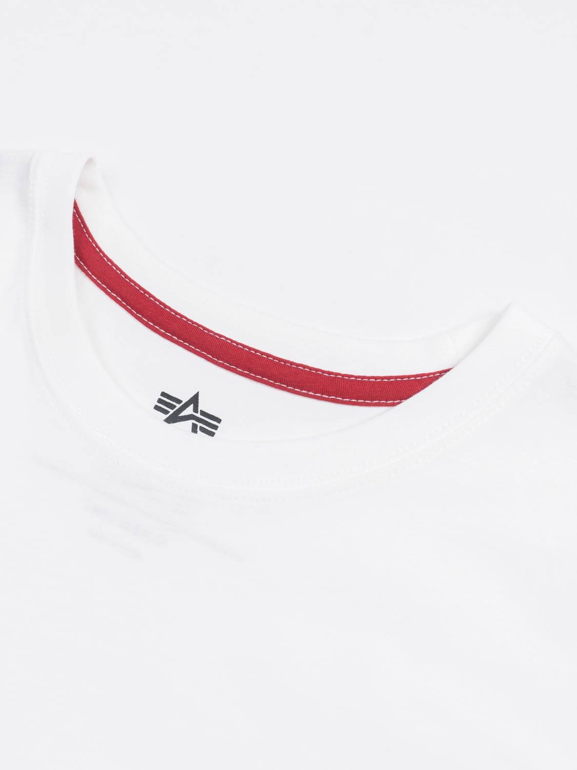Футболка "Small Logo II" (White) Alpha Industries