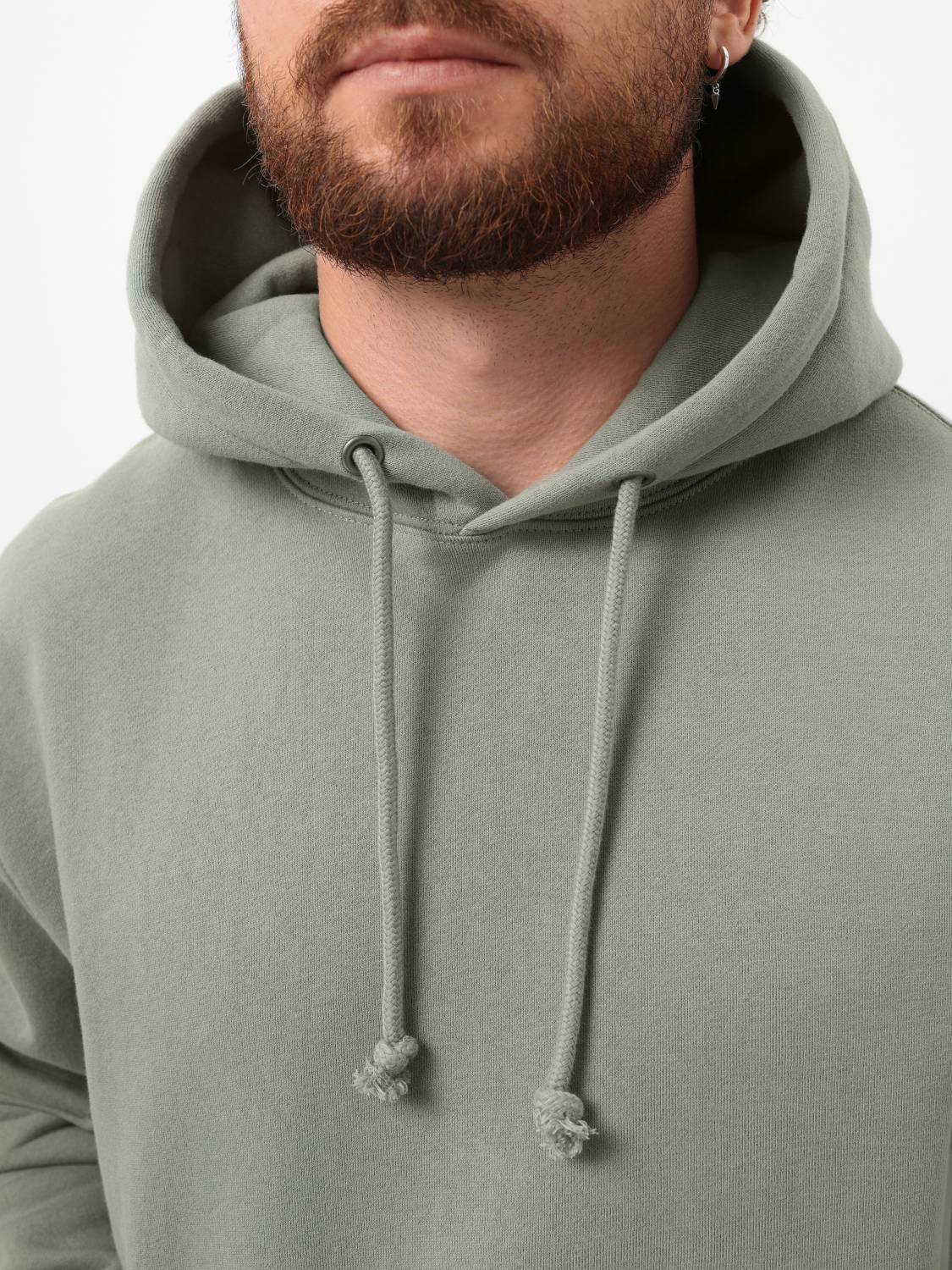 Худи / Толстовка "Essential Hoodie" (Mid Gray) Alpha Industries