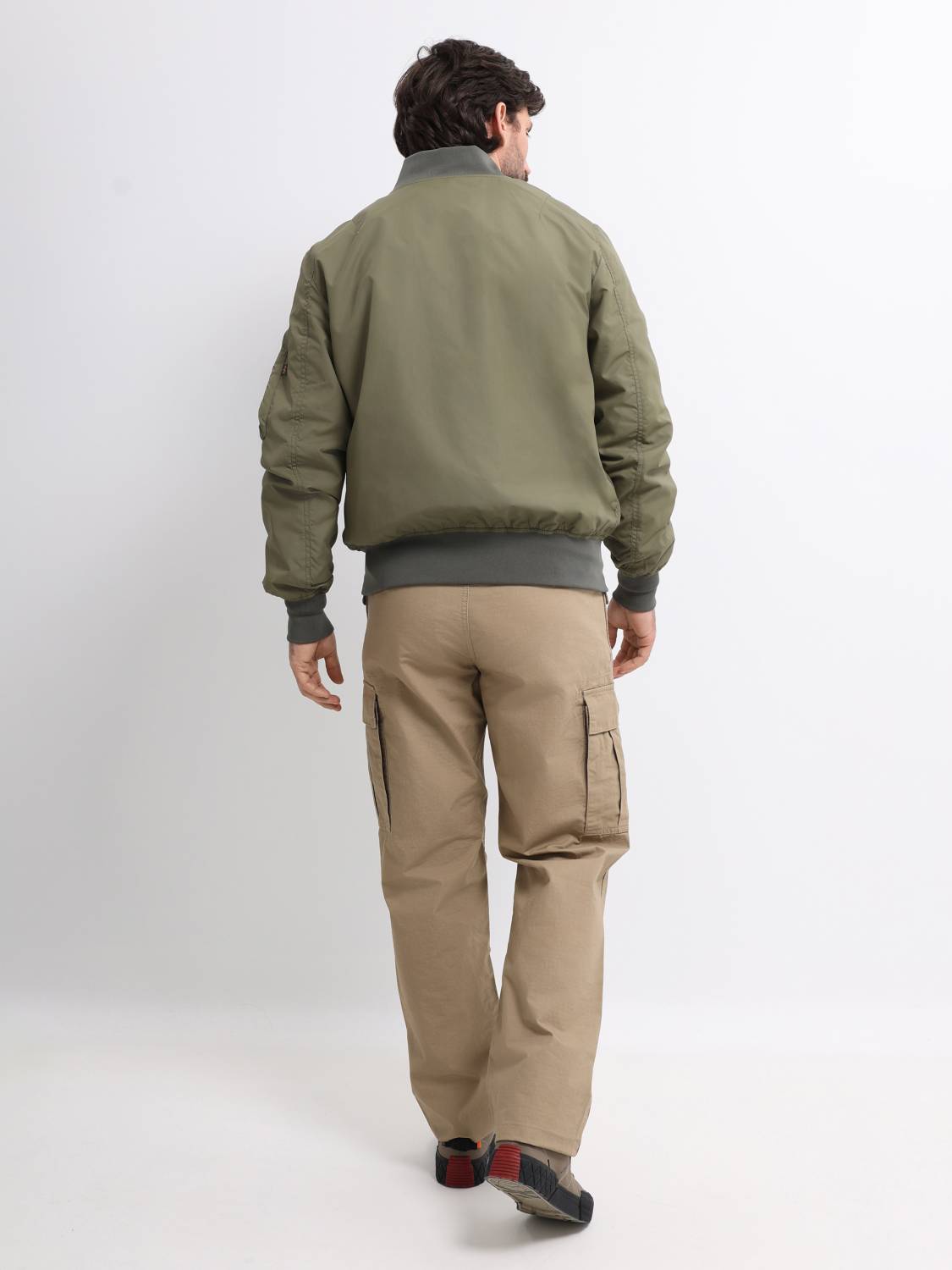 Куртка / Ветровка / Бомбер мужской "L-2B Skymaster Gen II" (Olive Green) Alpha Industries