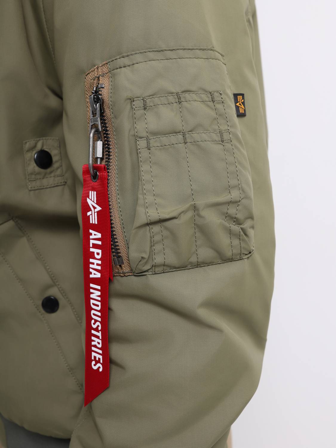 Куртка / Ветровка / Бомбер мужской "L-2B Skymaster Gen II" (Olive Green) Alpha Industries