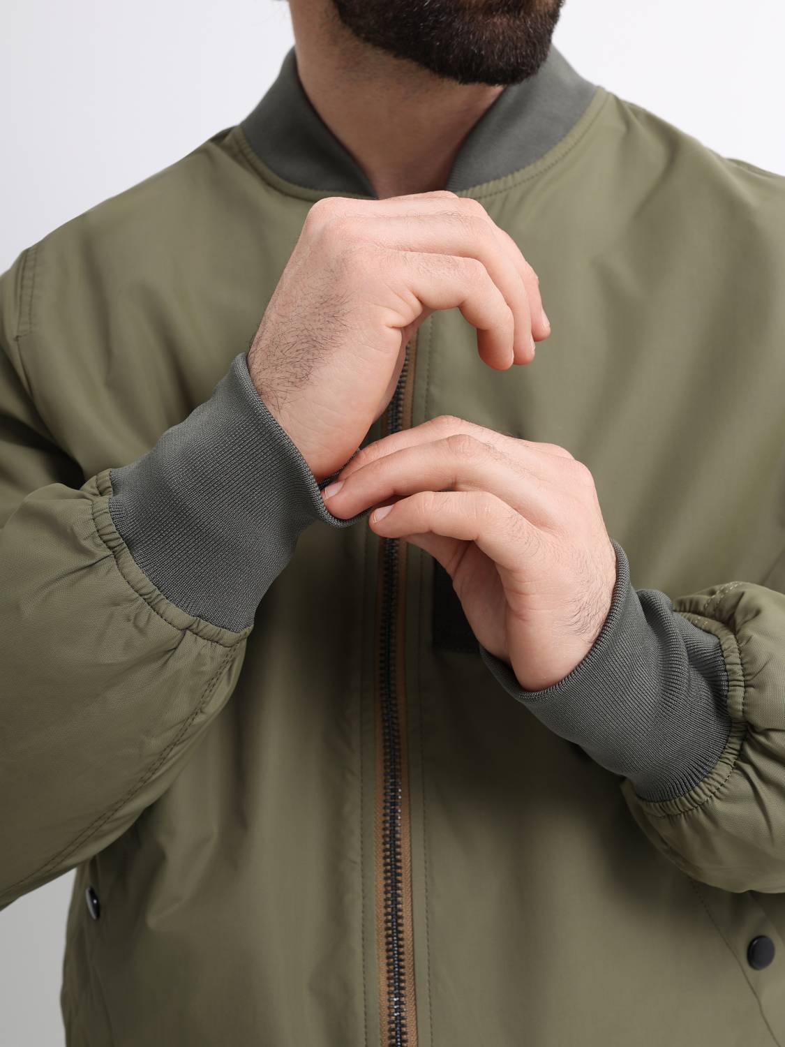 Куртка / Ветровка / Бомбер мужской "L-2B Skymaster Gen II" (Olive Green) Alpha Industries