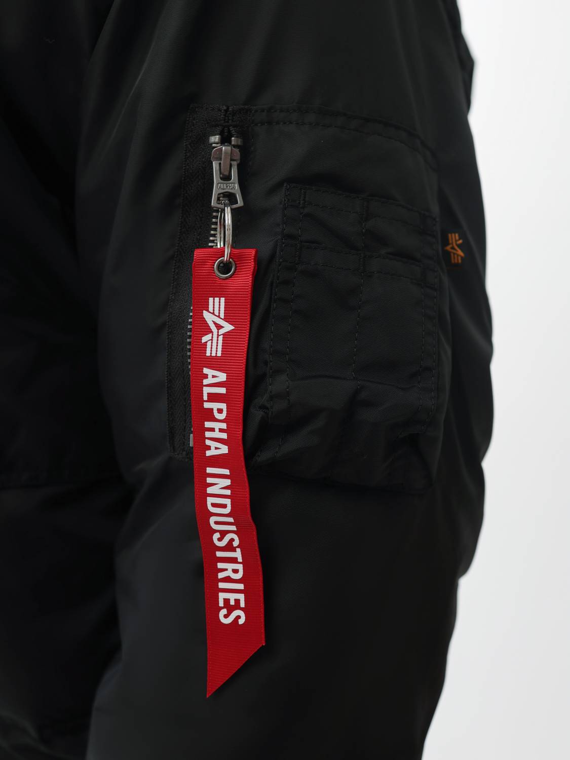 Куртка / Бомбер утепленный мужской ''CWU 45/P Oxford'' (Black) Alpha Industries Куртка / Бомбер утепленный мужской ''CWU 45/P Oxford'' (Black) Alpha Industries