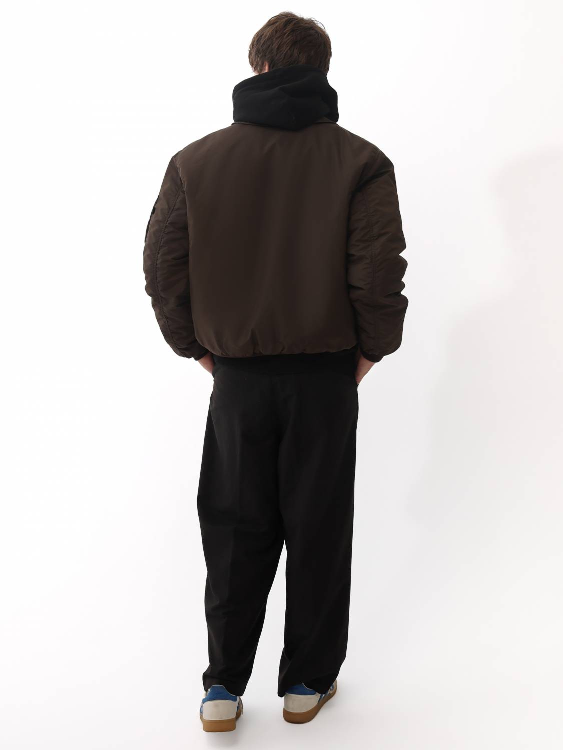 Куртка / Бомбер утепленный мужской ''CWU 45/P Oxford'' (Hickory) Alpha Industries Куртка / Бомбер утепленный мужской ''CWU 45/P Oxford'' (Hickory) Alpha Industries