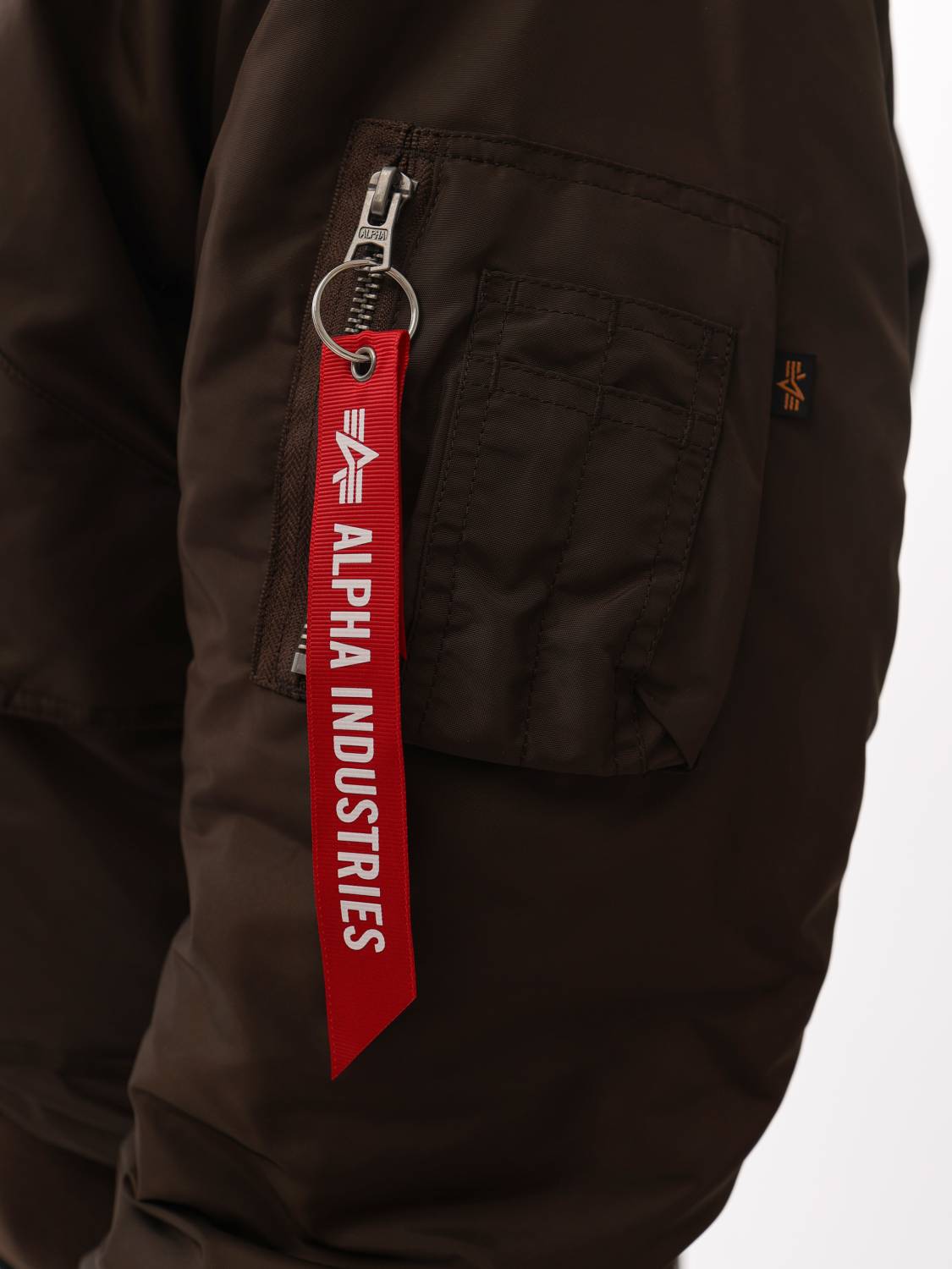 Куртка / Бомбер утепленный мужской ''CWU 45/P Oxford'' (Hickory) Alpha Industries Куртка / Бомбер утепленный мужской ''CWU 45/P Oxford'' (Hickory) Alpha Industries