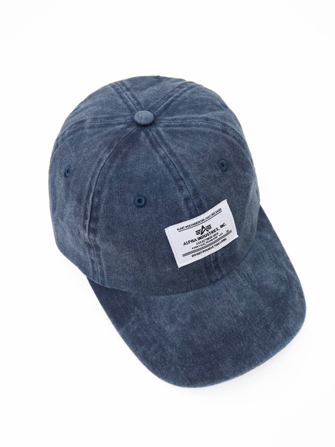 Кепка / Бейсболка ''Battlewash Cap'' (Replica Blue) Alpha Industries