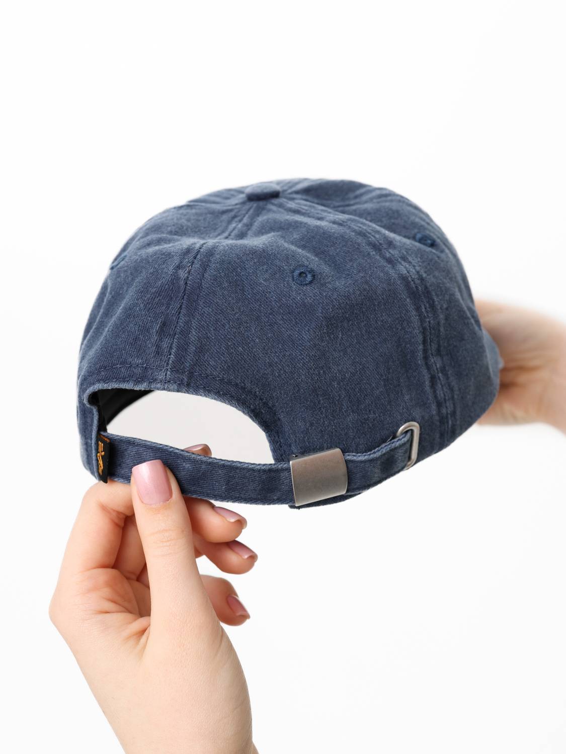 Кепка / Бейсболка ''Battlewash Cap'' (Replica Blue) Alpha Industries
