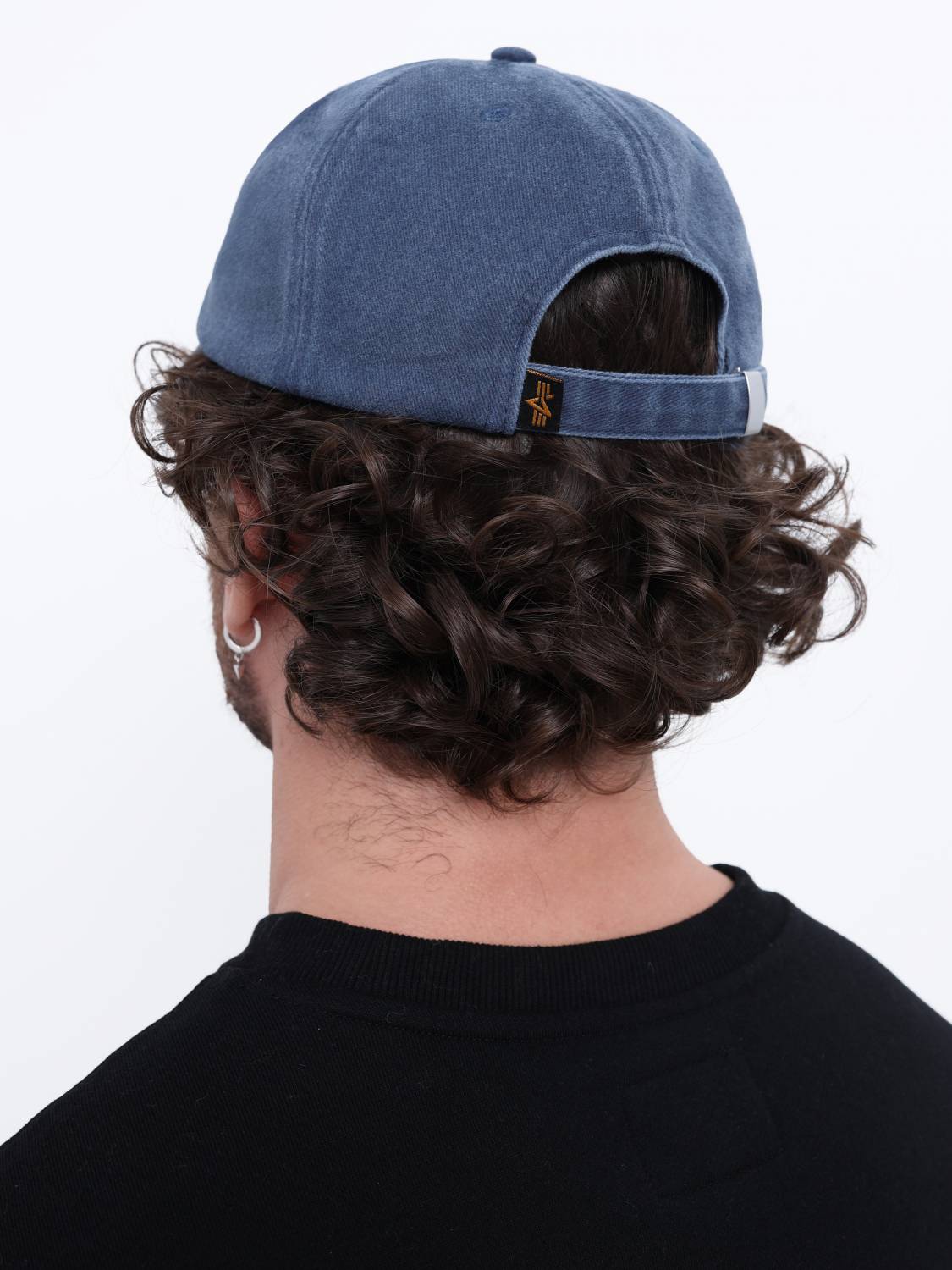 Кепка / Бейсболка ''Battlewash Cap'' (Replica Blue) Alpha Industries