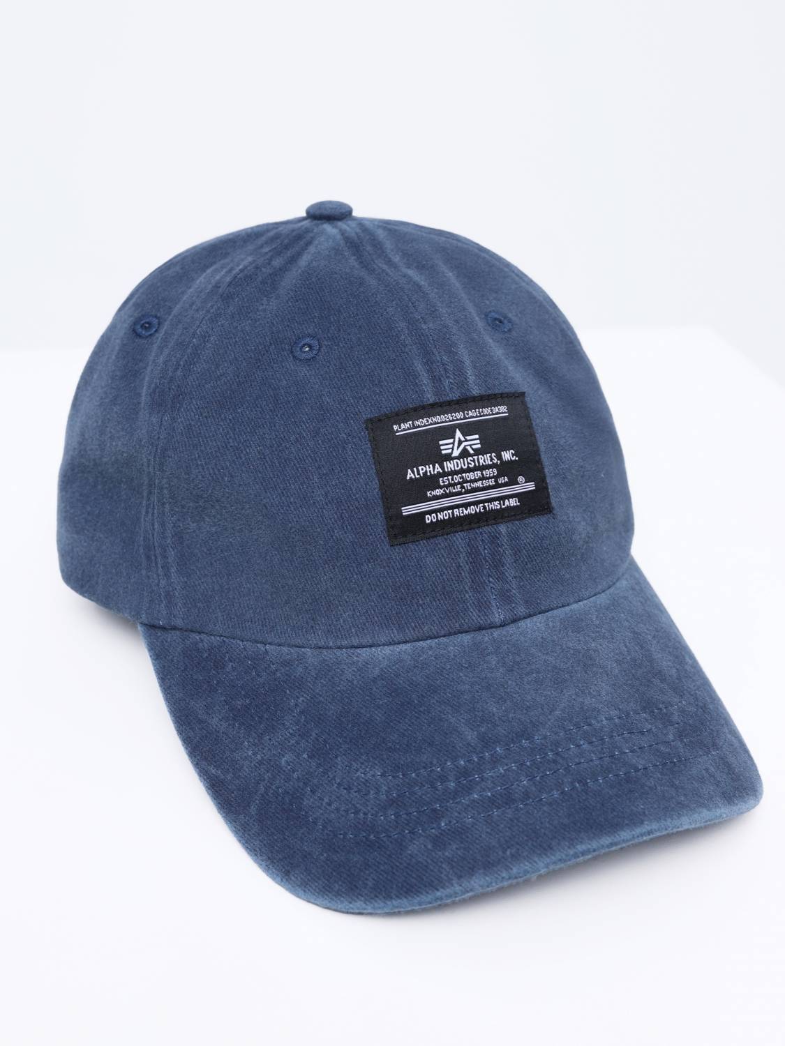 Кепка / Бейсболка ''Battlewash Cap'' (Replica Blue) Alpha Industries