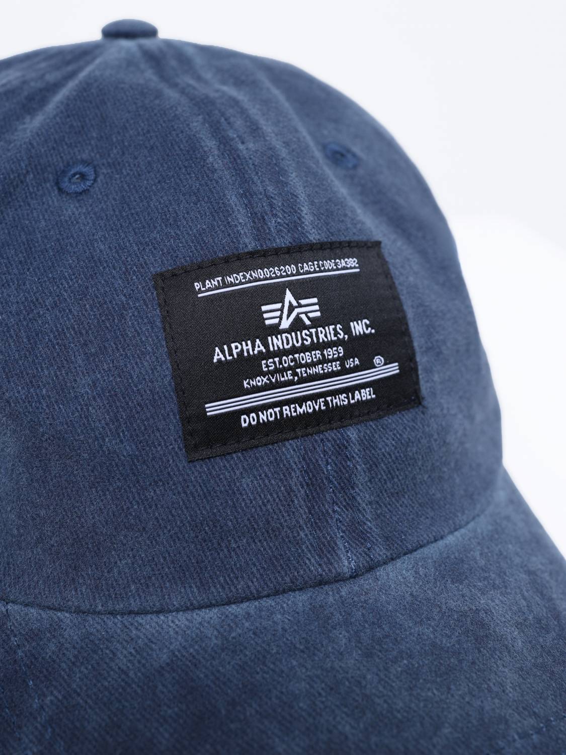 Кепка / Бейсболка ''Battlewash Cap'' (Replica Blue) Alpha Industries