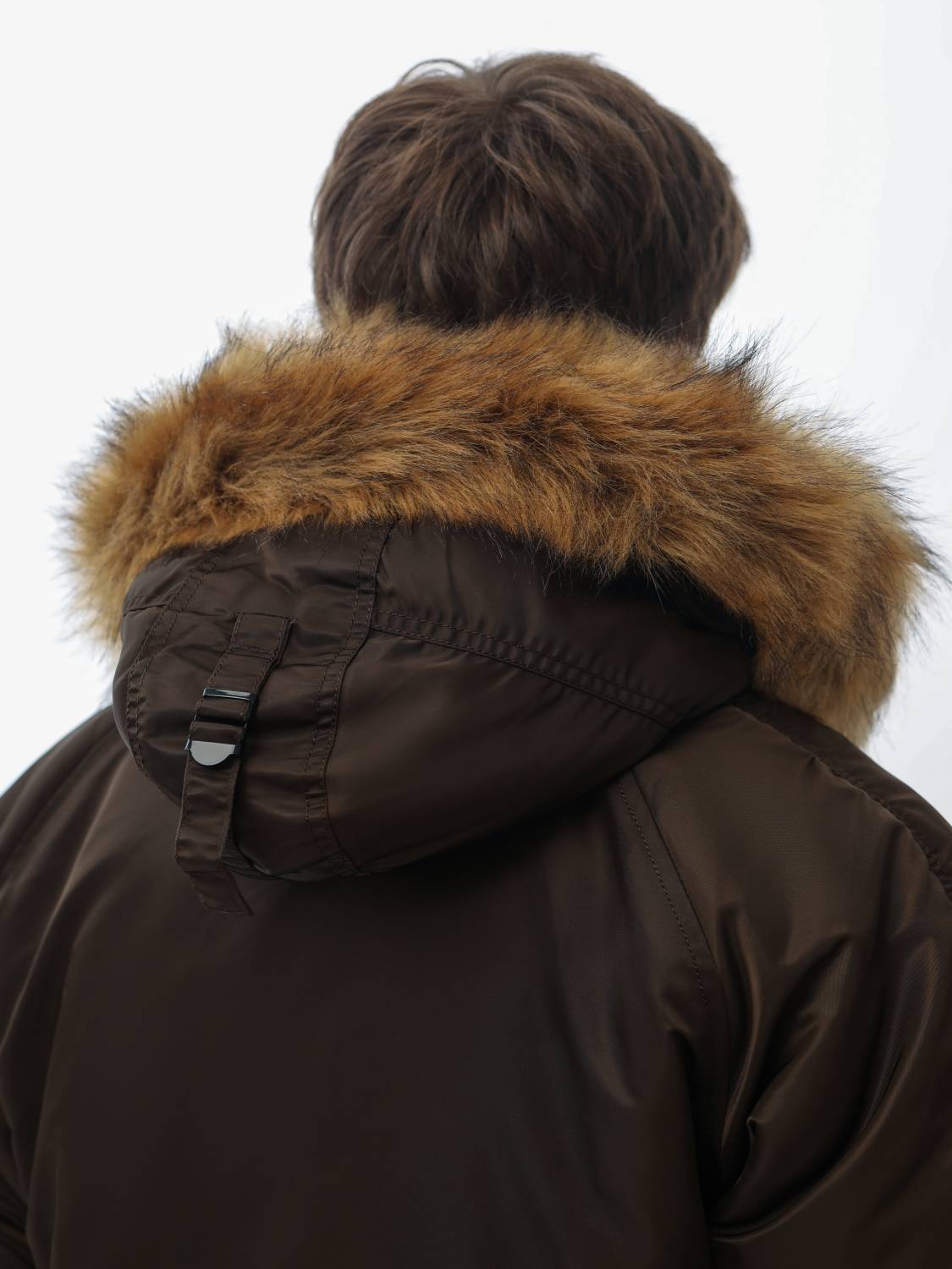 Куртка / Парка теплая мужская "N-3B Regular Fit" (Hickory) Alpha Industries Куртка / Парка теплая мужская "N-3B Regular Fit" (Hickory) Alpha Industries