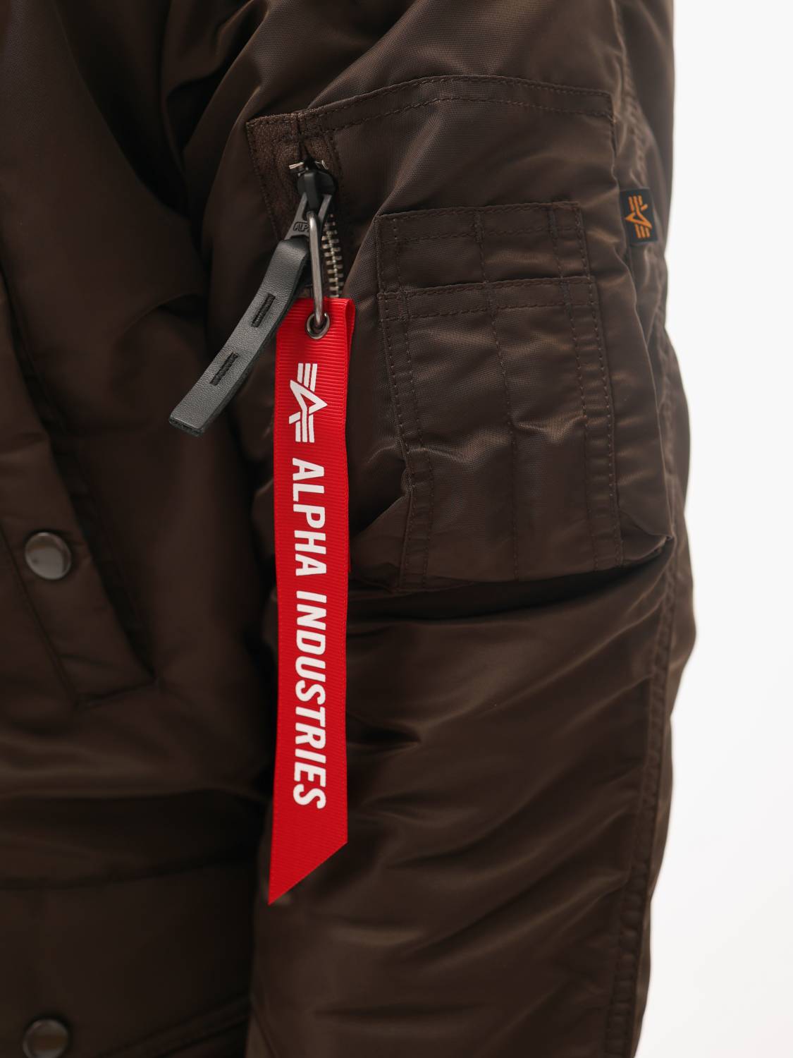 Куртка / Парка теплая мужская "N-3B Regular Fit" (Hickory) Alpha Industries Куртка / Парка теплая мужская "N-3B Regular Fit" (Hickory) Alpha Industries
