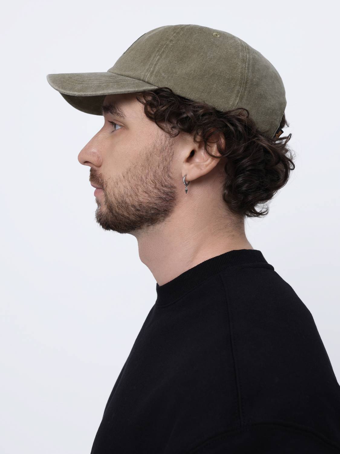 Кепка / Бейсболка ''Battlewash Cap'' (Olive) Alpha Industries