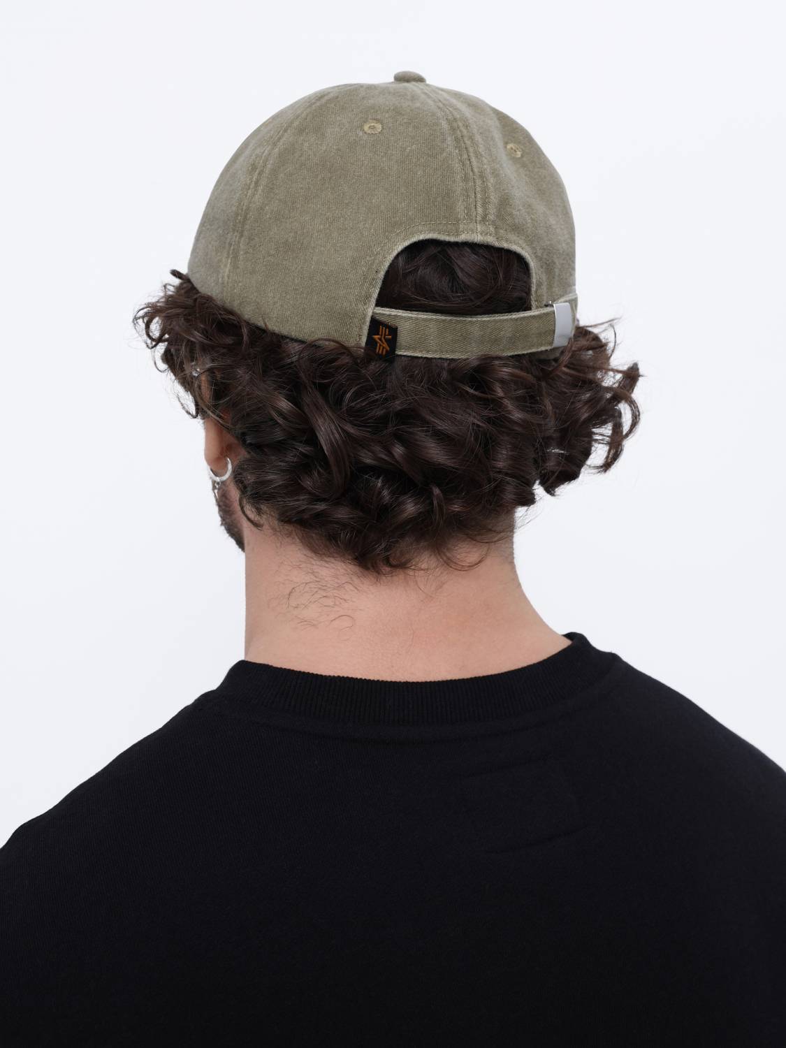 Кепка / Бейсболка ''Battlewash Cap'' (Olive) Alpha Industries