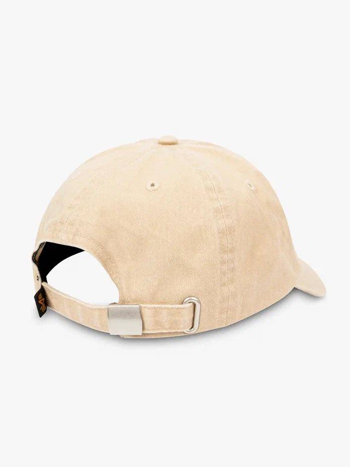 Кепка / Бейсболка ''Battlewash Cap'' (Vintage Khaki) Alpha Industries