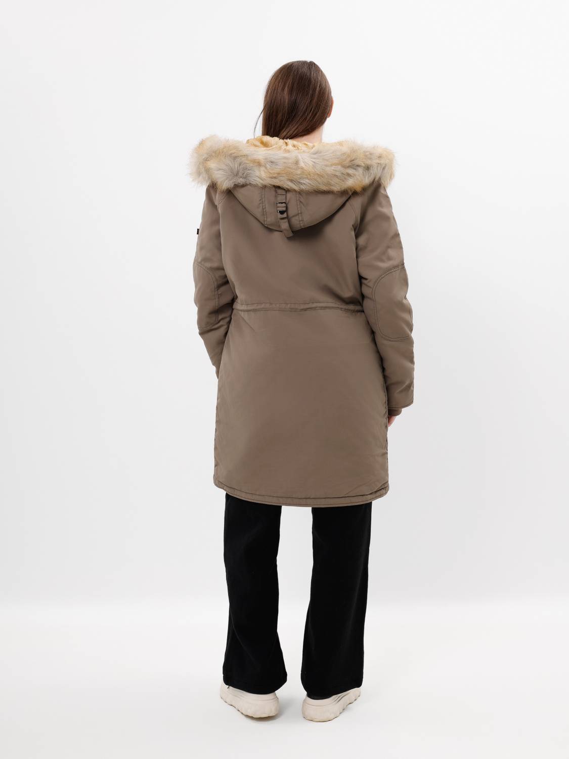 Куртка / Парка теплая женская "Elyse Gen II" (Coyote Brown) Alpha Industries