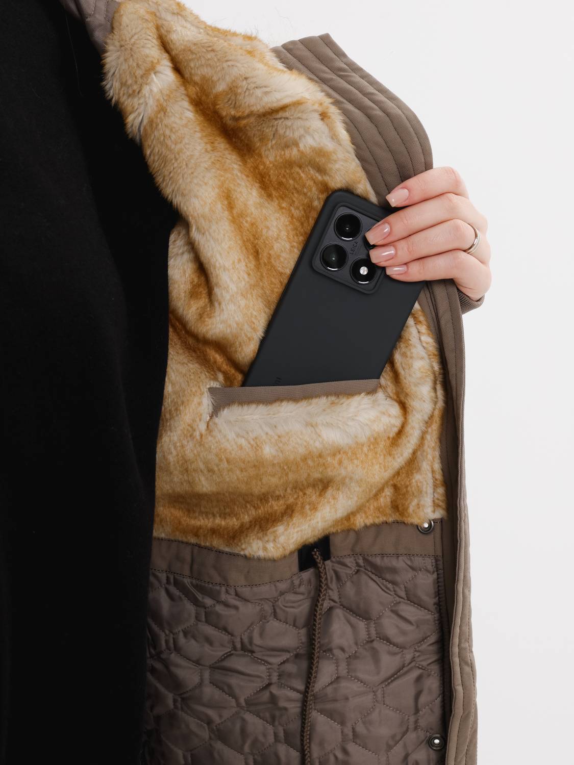 Куртка / Парка теплая женская "Elyse Gen II" (Coyote Brown) Alpha Industries
