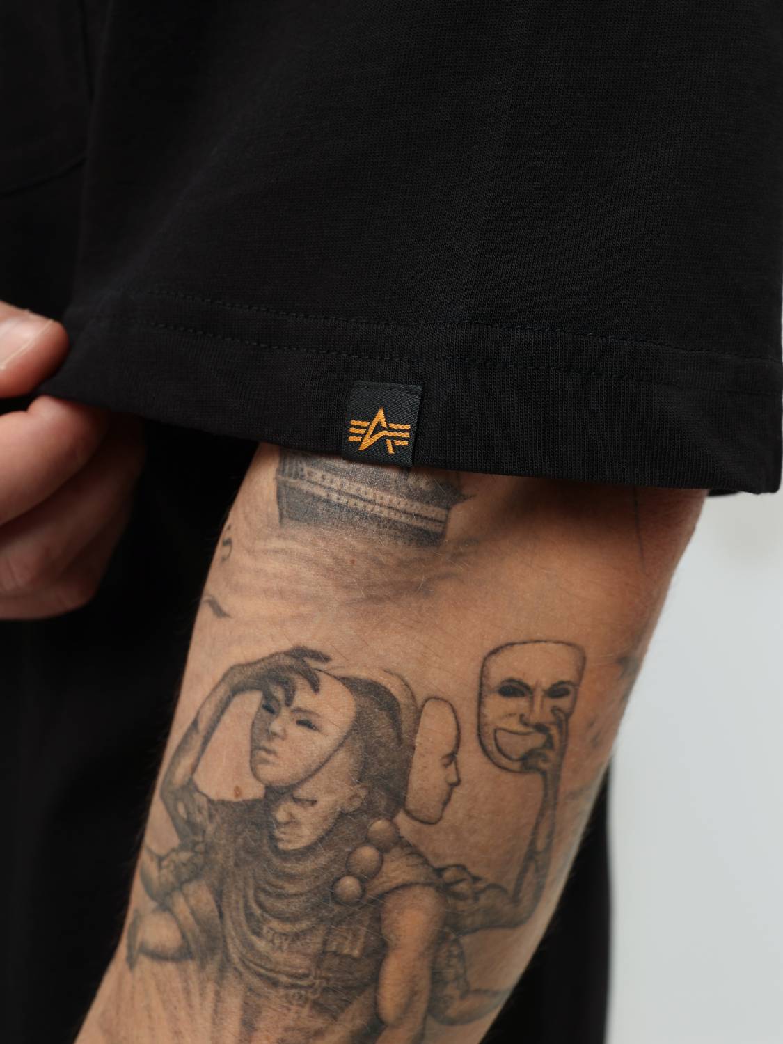 Футболка "UNFRM SS Pocket A.I." (Black) Alpha Industries